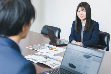 外部業者との面談