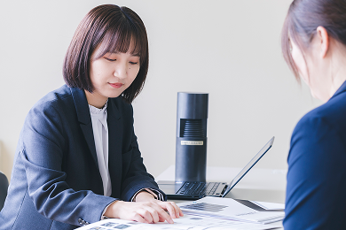 お客様との打合せ