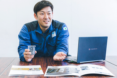 ユーザーへ試作品の結果を報告